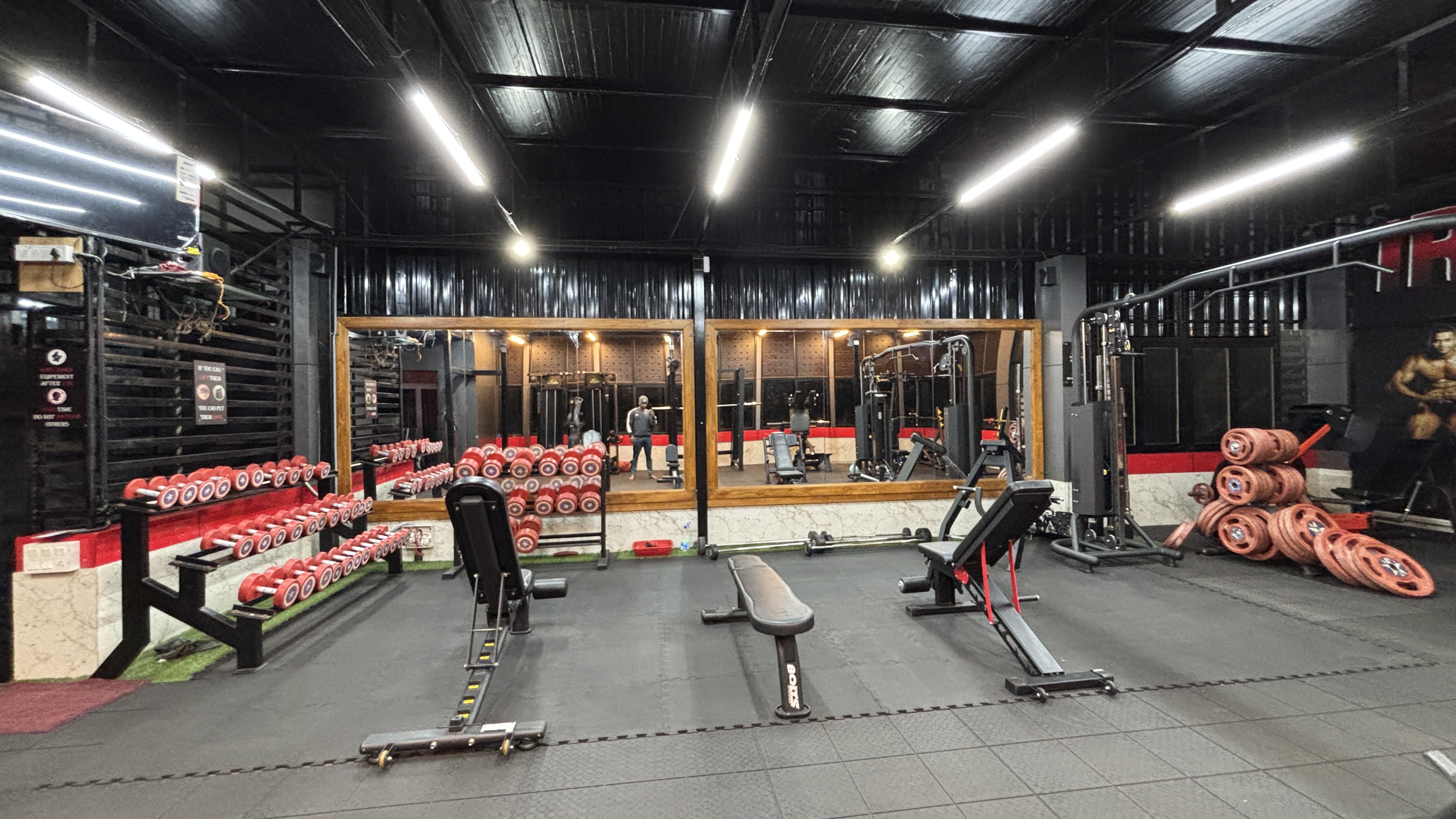 Iron Zone Gym - Main Training Area